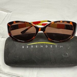 Vintage Serengeti Brown Tortoise Sunglasses
